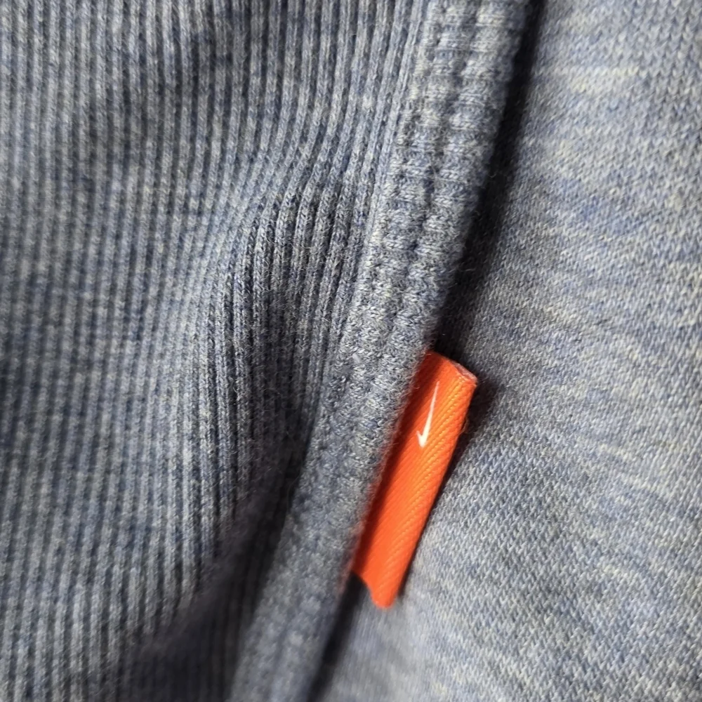 Nike Blue Cropped Hoodie